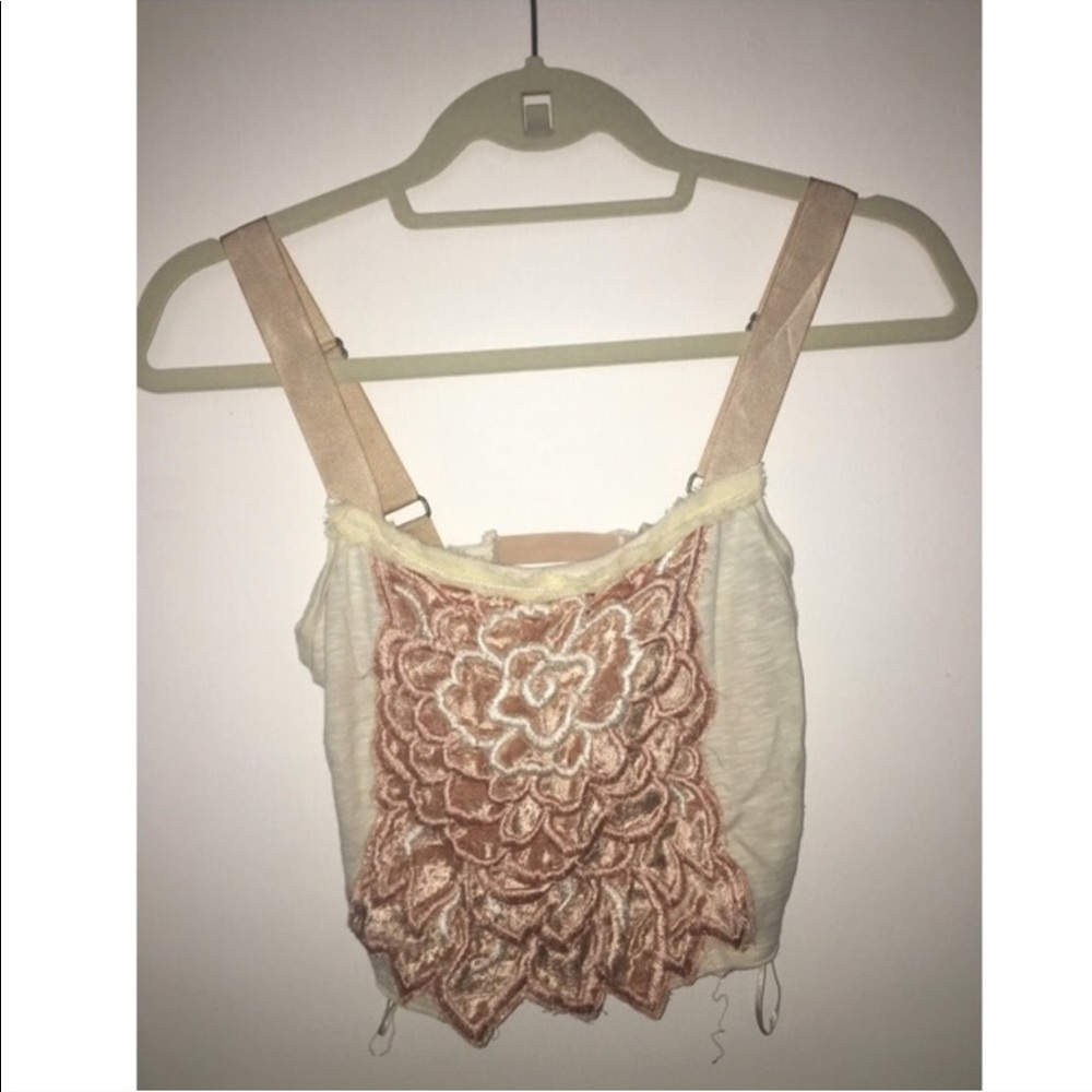 Free people embroidered top